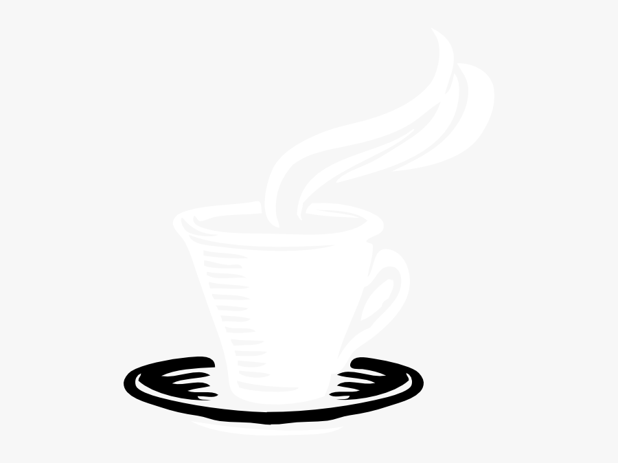 Clipart Coffee Black And White - Creative Unique Coffee Shop Names, Transparent Clipart