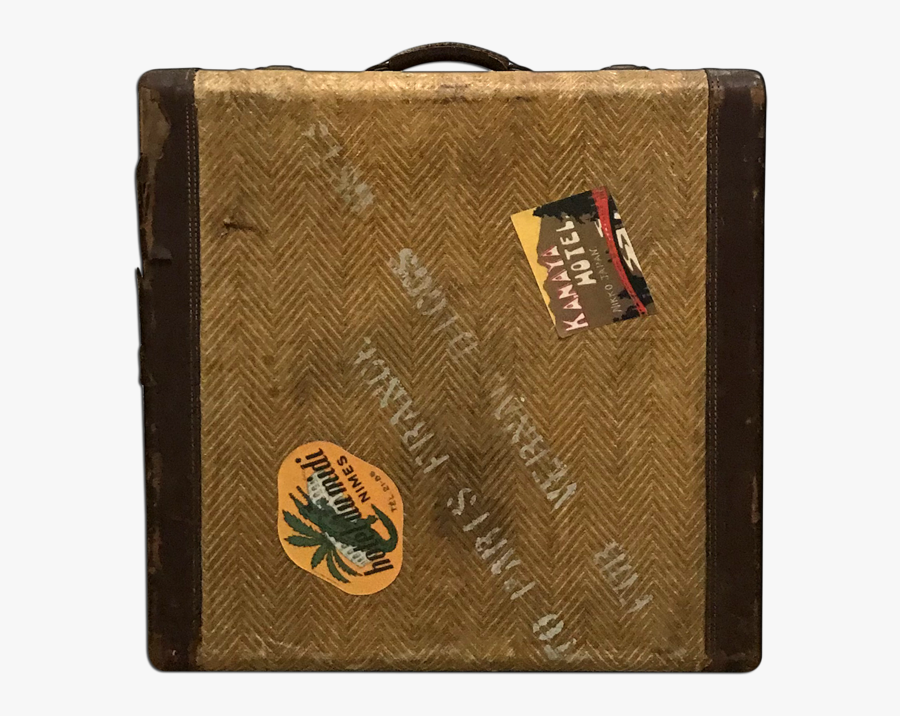 Tan Vintage Travel Suitcase - Coin Purse, Transparent Clipart