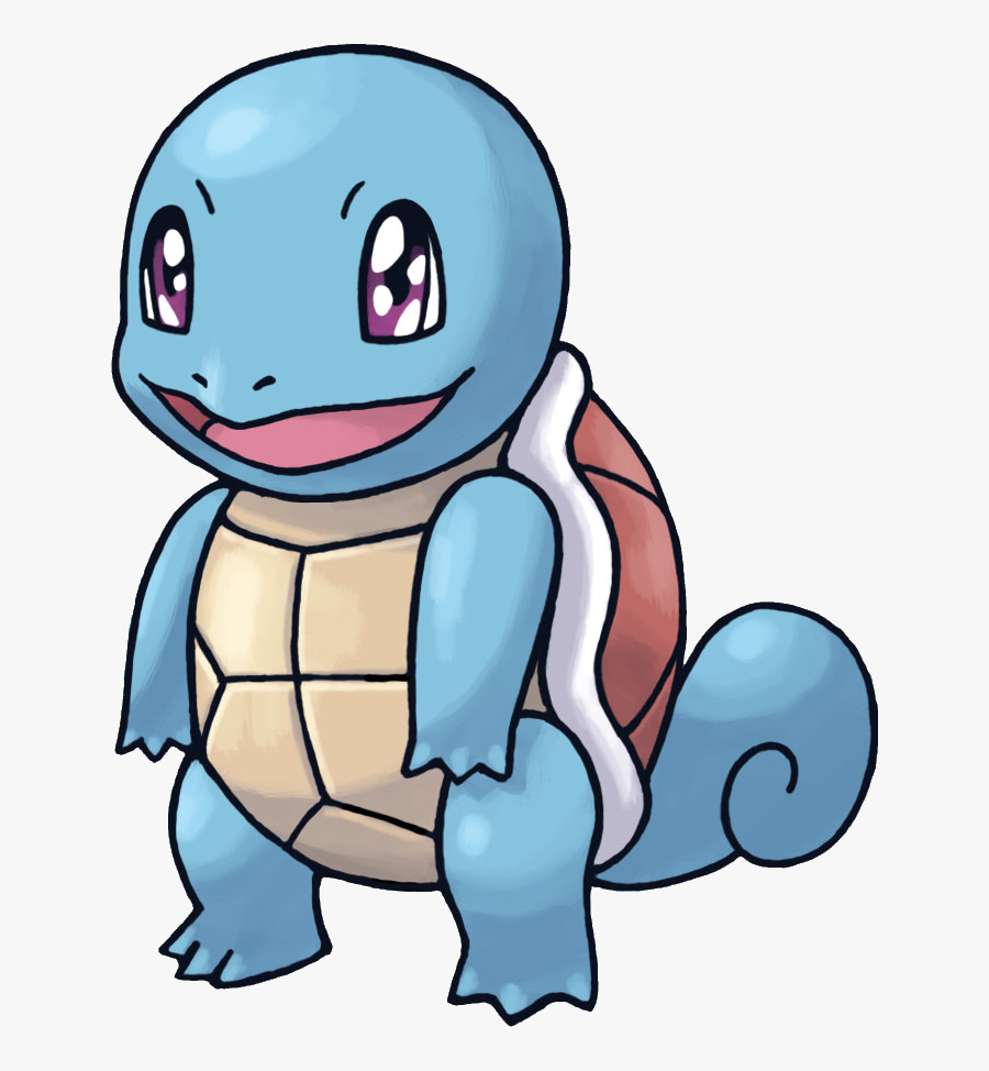 Transparent Squirtle Clipart - Pokemon Drawing Water Type, Transparent Clipart