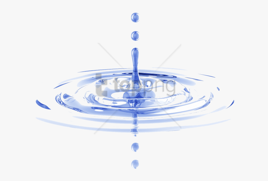 Free Png Water Ripple Effect Png Png Images Transparent - Transparent Background Water Drop, Transparent Clipart