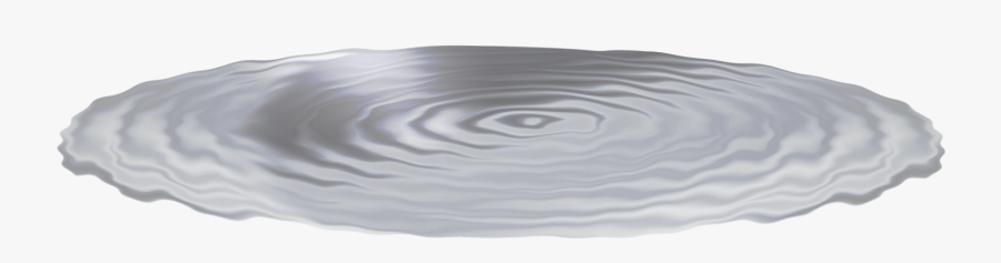Puddle Water Ripple Effect - Water Puddle No Background, Transparent Clipart
