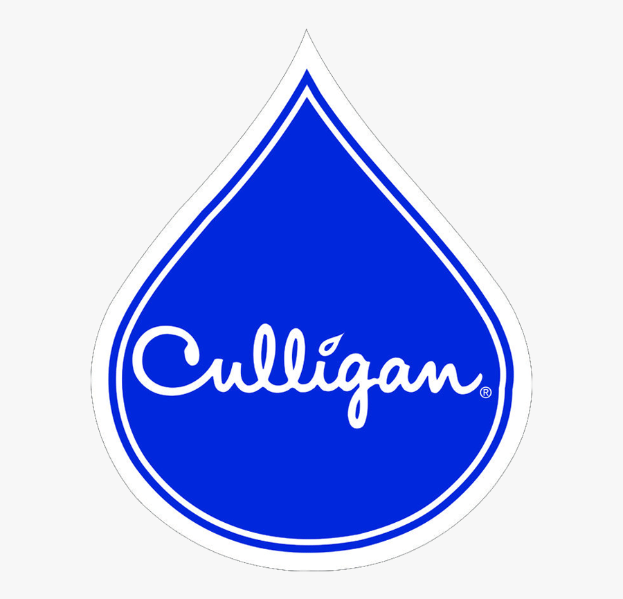 Water Treatment By Culligan Logo Water Drop - Sign, Transparent Clipart