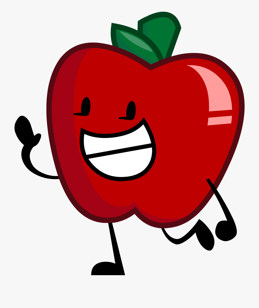 Peppers Drawing Half Pencil Apple Huge Freebie Download - Apple From Inanimate Insanity, Transparent Clipart