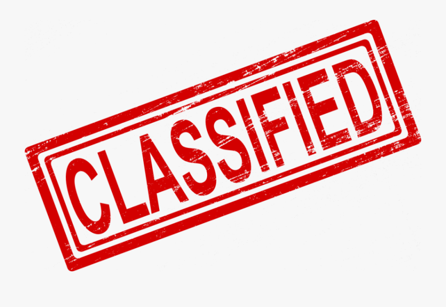 Transparent Classified Clipart - Transparent Transparent Background Sold Out, Transparent Clipart