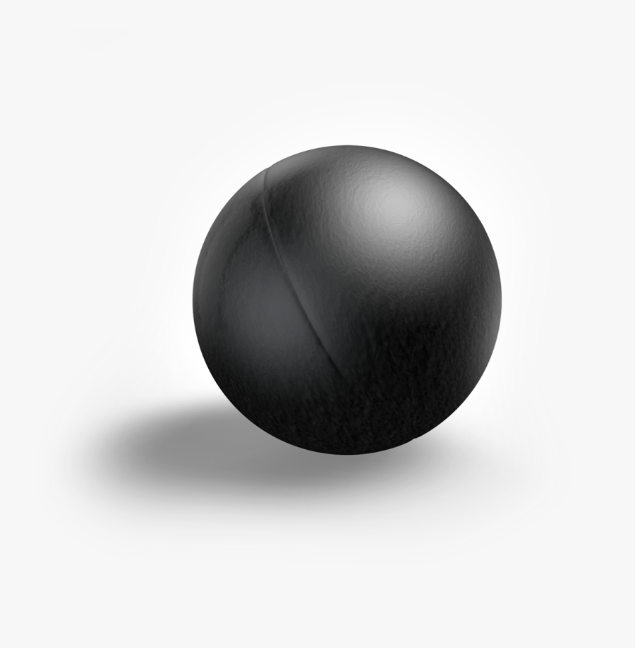 Black Ball Png - Sombra Pelota Png, Transparent Clipart