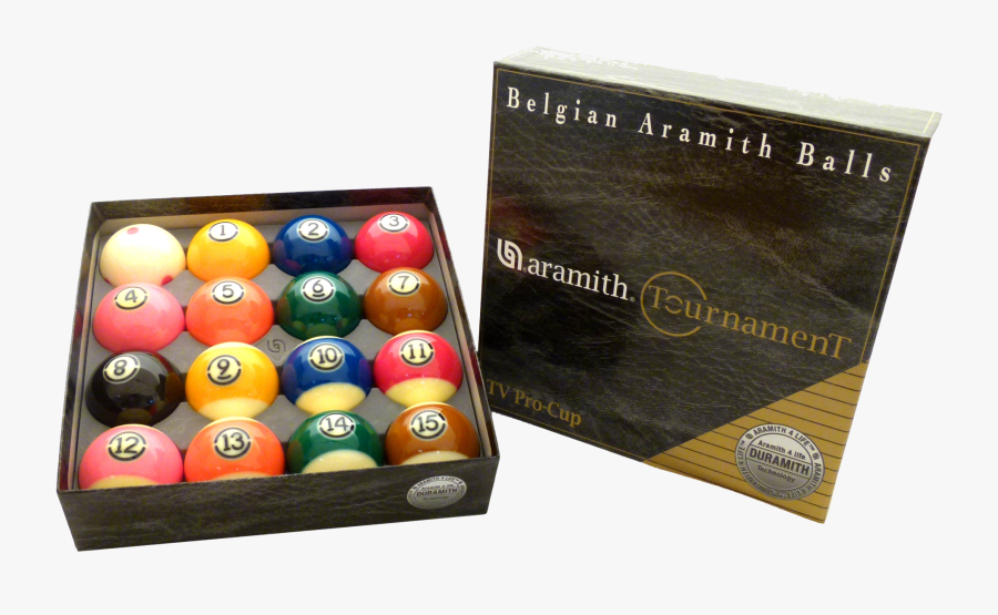 Us Pool Balls - Aramith Pro Cup Tv, Transparent Clipart