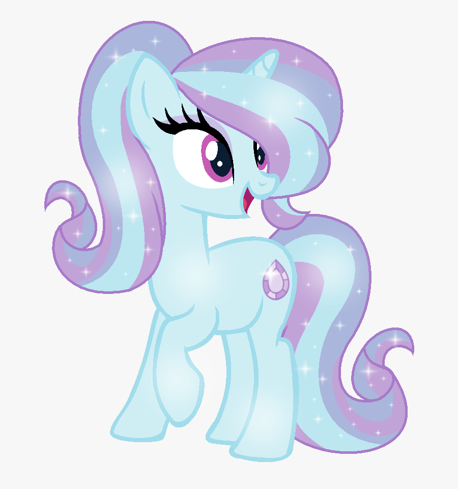 Drawn My Little Pony Mlp - My Little Pony Crystal, Transparent Clipart