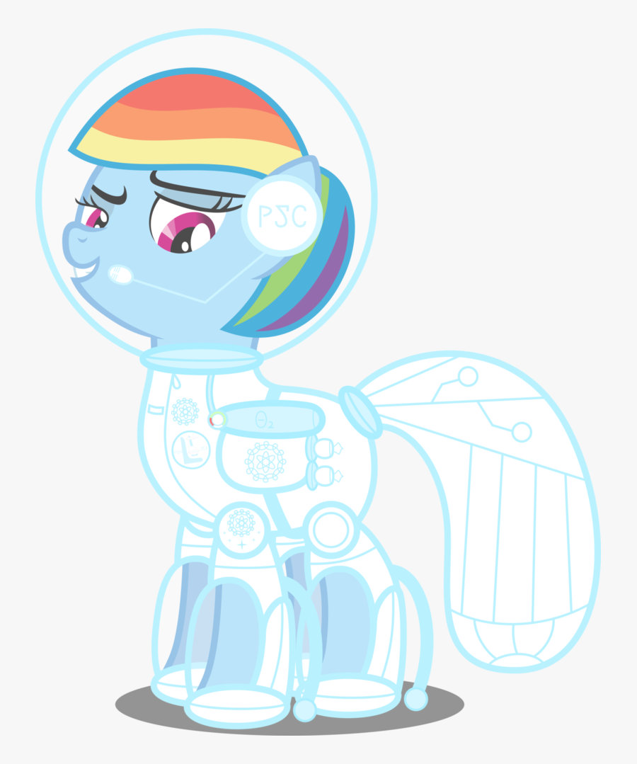 Spaceship Clipart Rainbow - Cartoon, Transparent Clipart