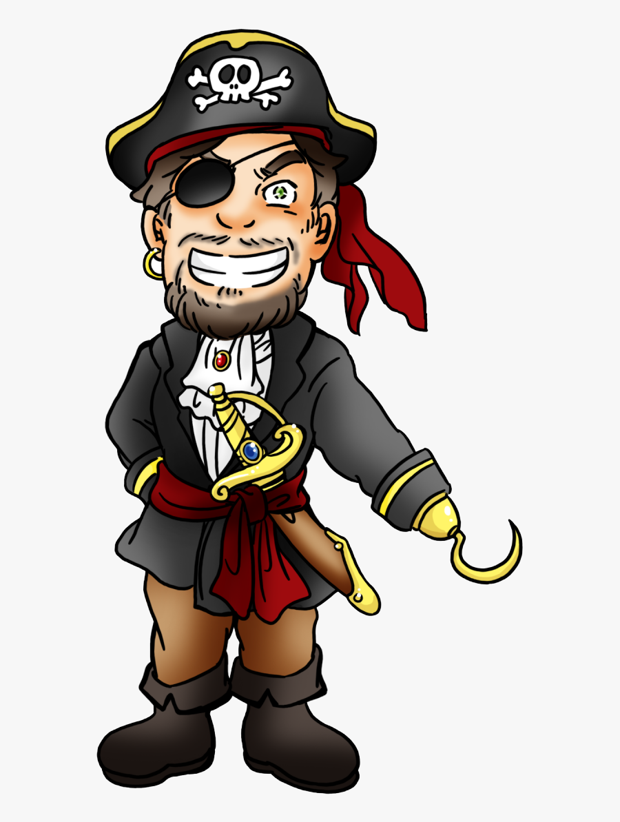 Gantpirate - Cartoon, Transparent Clipart