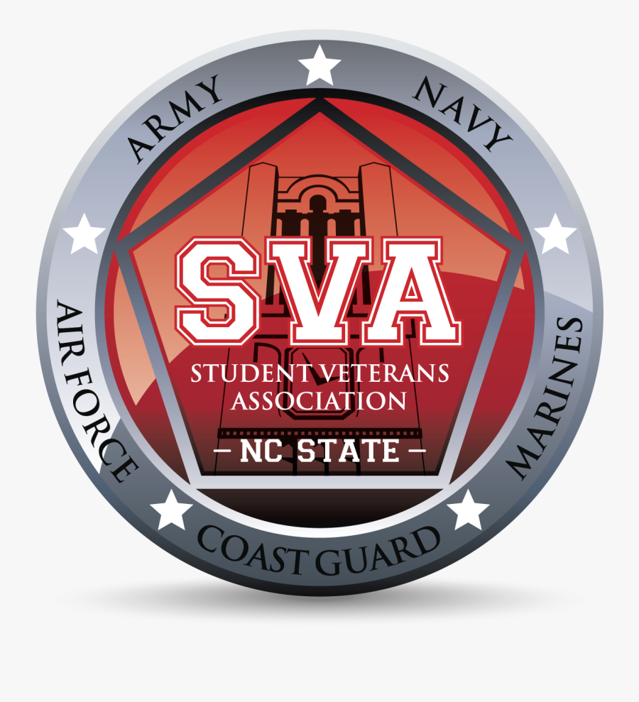 Student Veterans Of America Logos - Circle, Transparent Clipart
