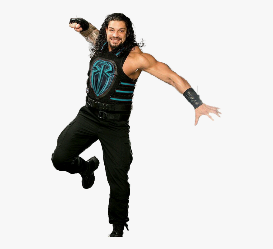 Roman Reigns Blue Photoshoot Png By Prabhatking01 - Roman Reigns Superman Punch Sticker, Transparent Clipart