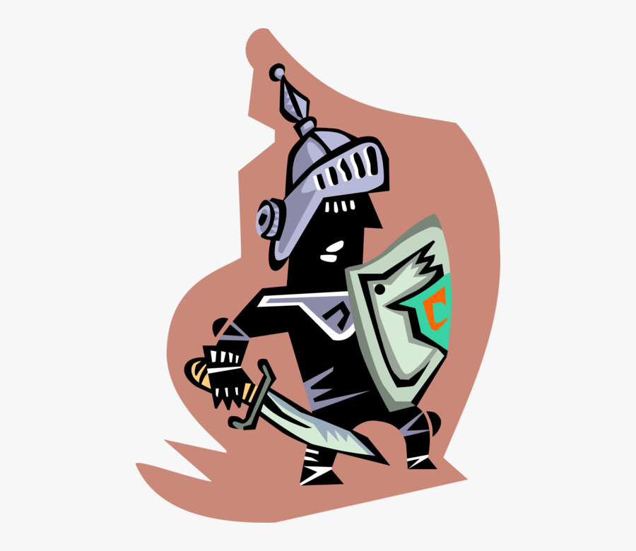 Medieval Soldier Clipart - Illustration, Transparent Clipart