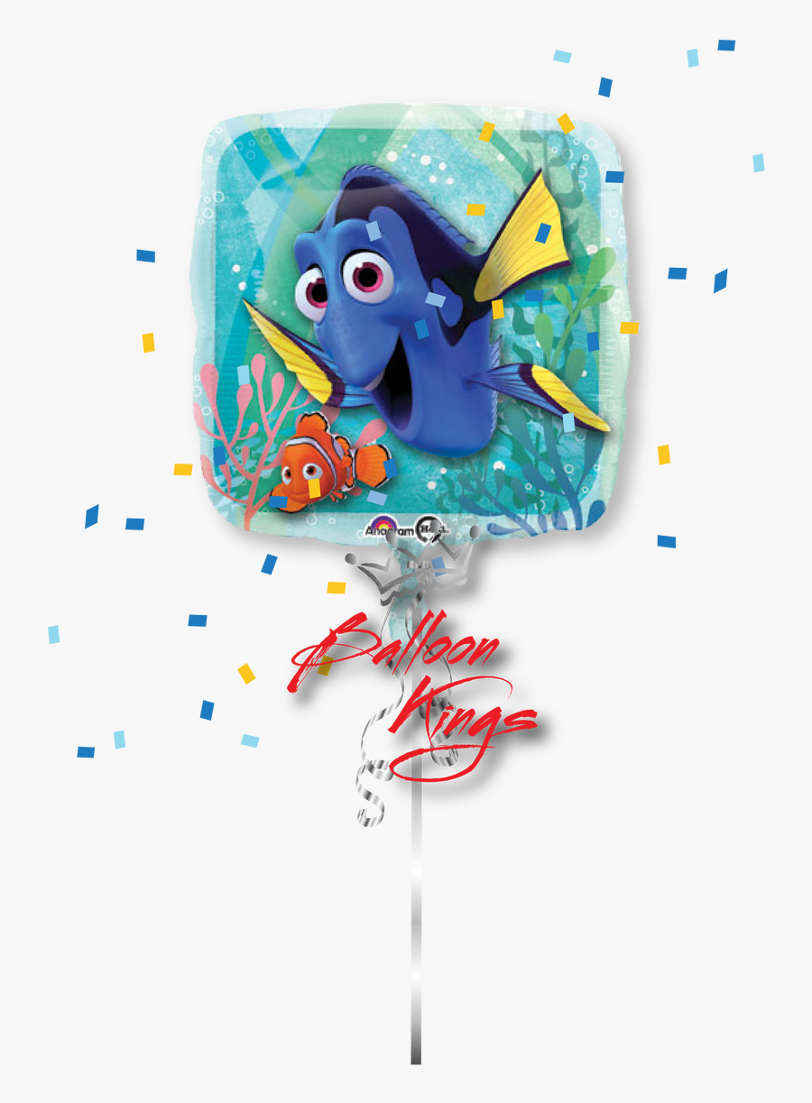 Dory And Nemo - Finding Dory Balloons, Transparent Clipart