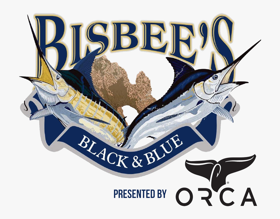 Marlin Clipart Offshore Fishing - Bisbee's Black And Blue Logo, Transparent Clipart