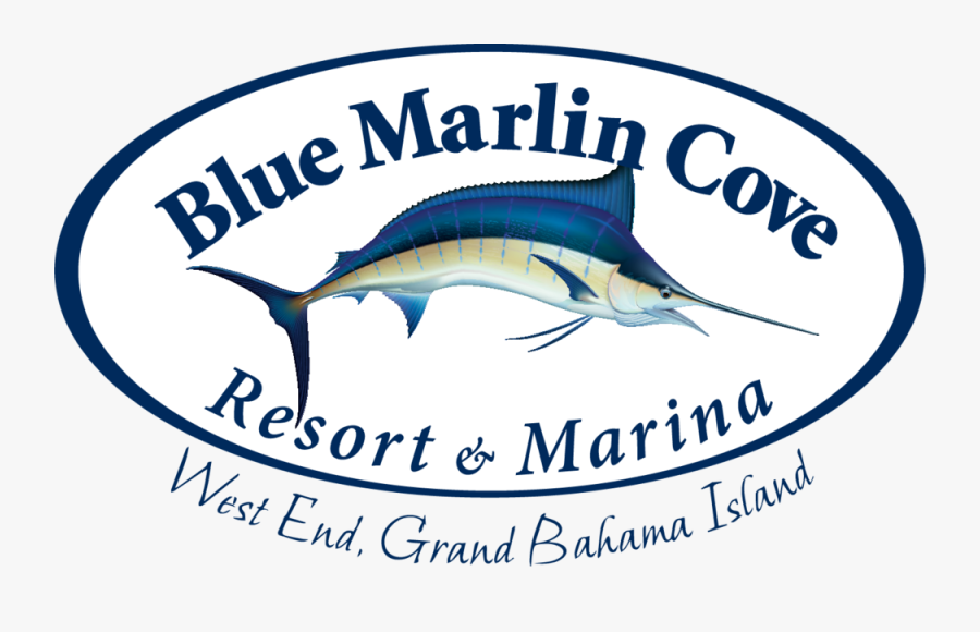 Bluemarlincove Ovallogo Revised-01 - Swordfish, Transparent Clipart