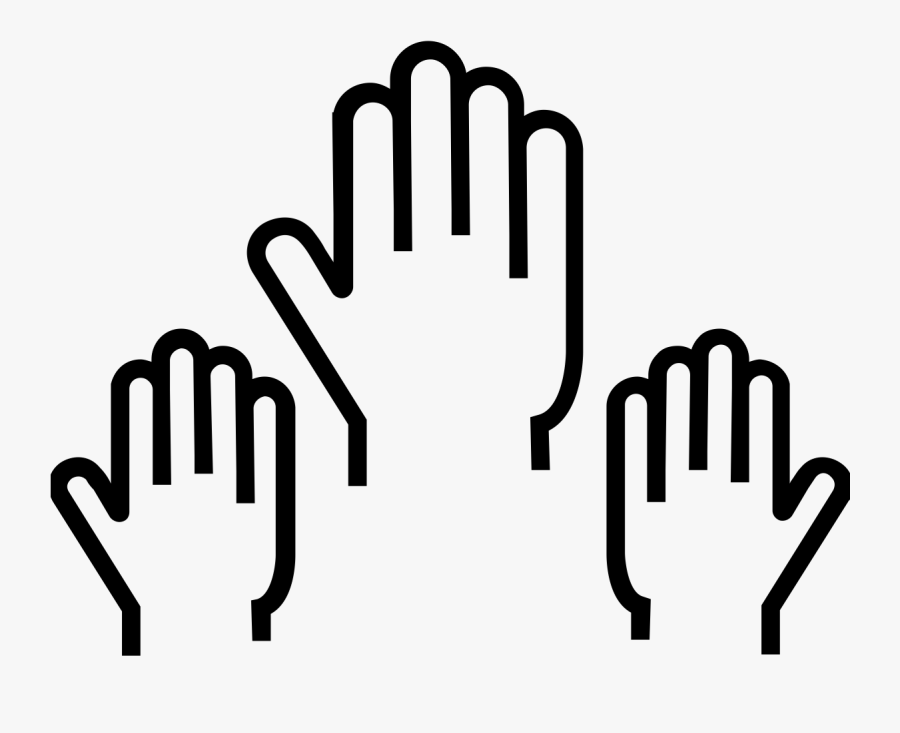 Noun 986425 - Raised Hand Question Icon, Transparent Clipart