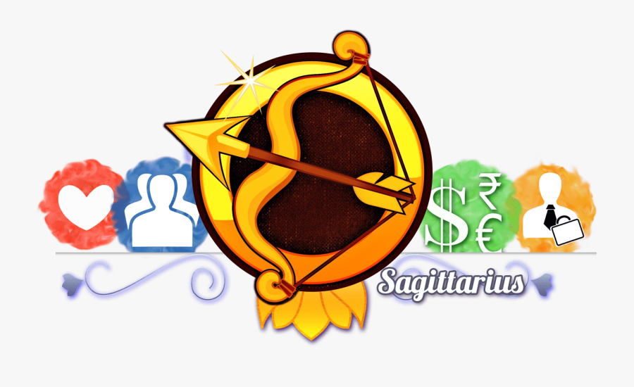 Sagittarius Clipart Cool - Sagittarius Symbol Wallpaper Hd, Transparent Clipart