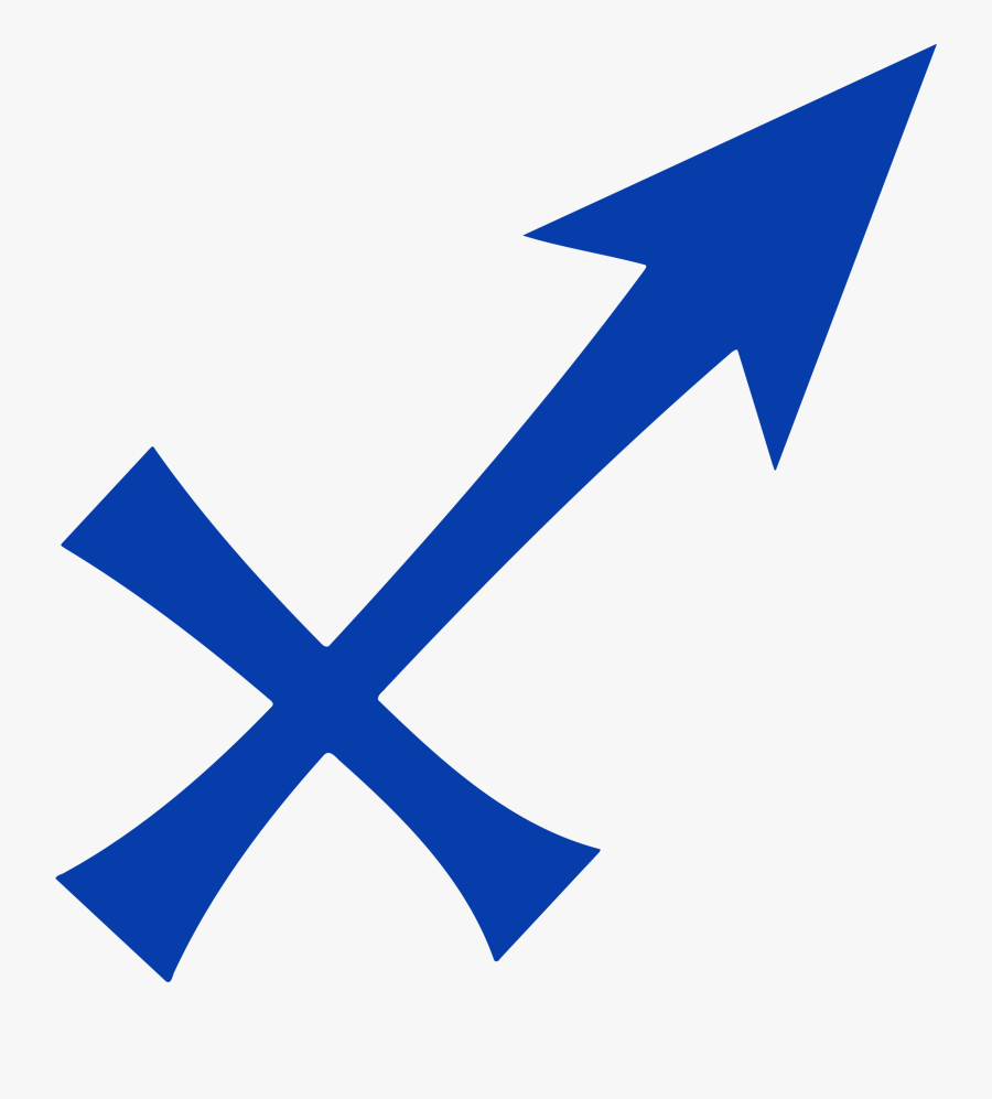 Download Sagittarius Png Photo For Designing Projects - Sagittarius Symbol Transparent, Transparent Clipart