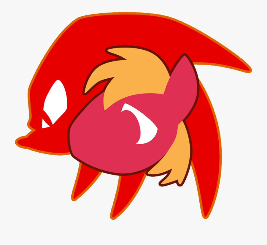 Echidna Clipart Transparent - Knuckles The Echidna Logo, Transparent Clipart