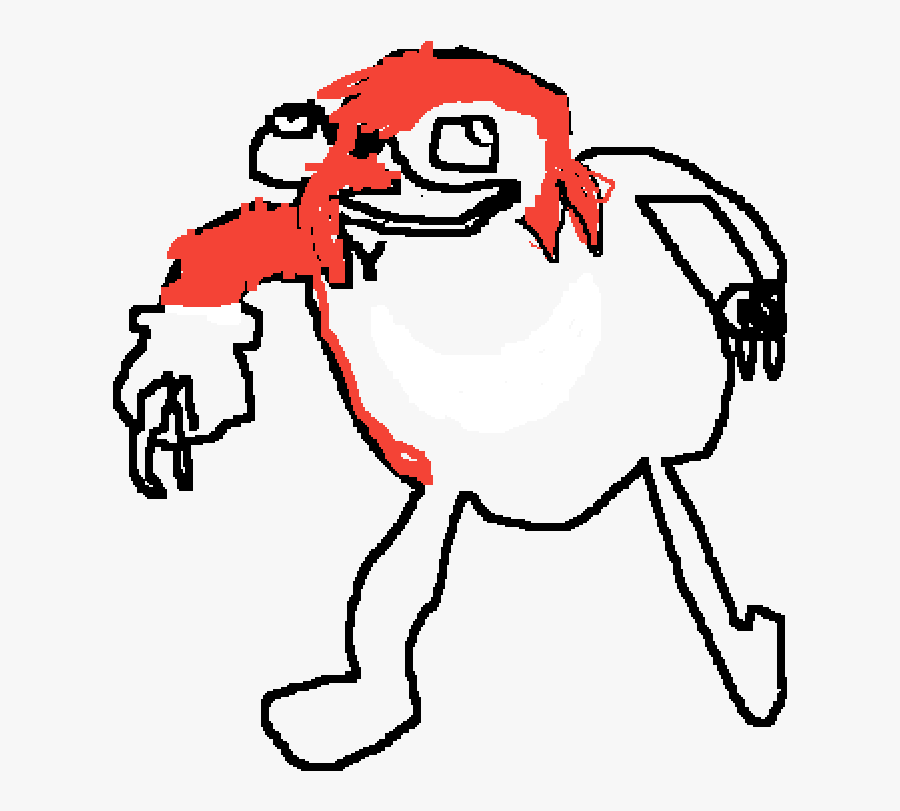Uganda Knuckles - Cartoon, Transparent Clipart