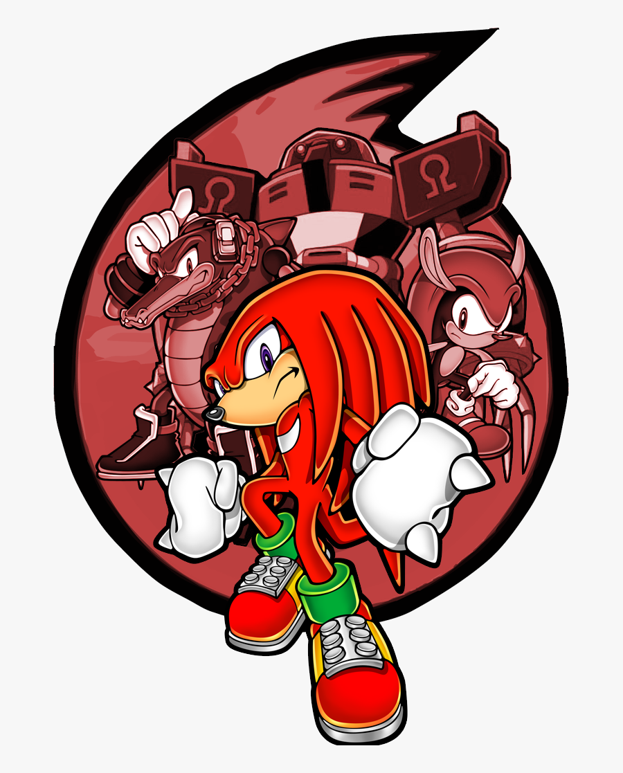 Transparent Strength Clipart - Knuckles The Echidna, Transparent Clipart