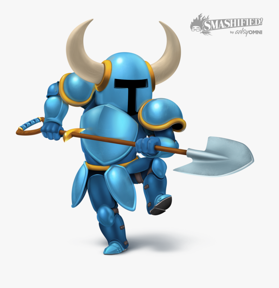Callmeknuckles 14 4 Shovel Knight Smashified By Hextupleyoodot - Shovel Knight Smash Ultimate, Transparent Clipart