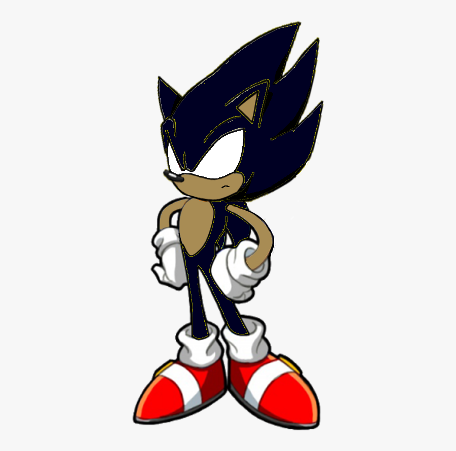 Dark Sonic Clipart - Dark Super Sonic X, Transparent Clipart