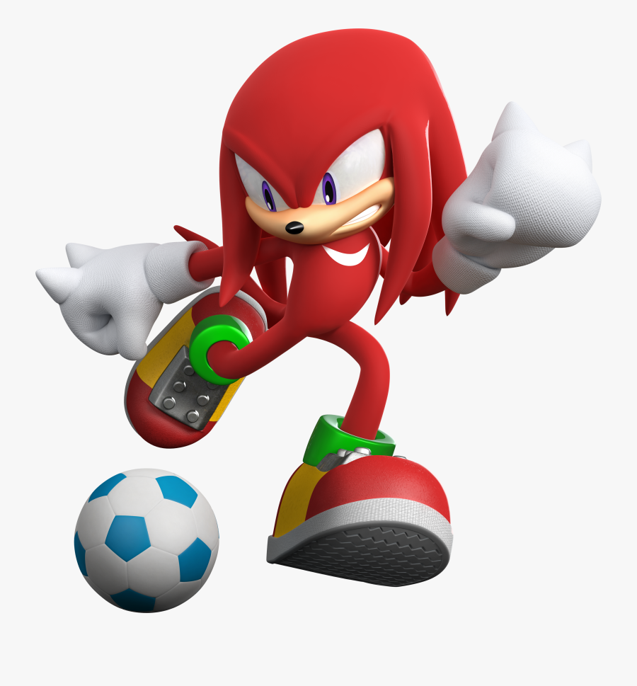 Mario And Sonic At The London 2012 Olympic Games Knuckles, Transparent Clipart