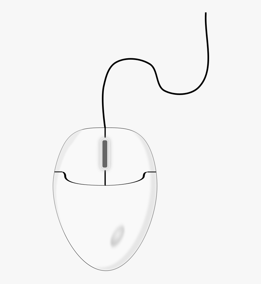 White Mouse 2 Svg Clip Arts - Mouse, Transparent Clipart