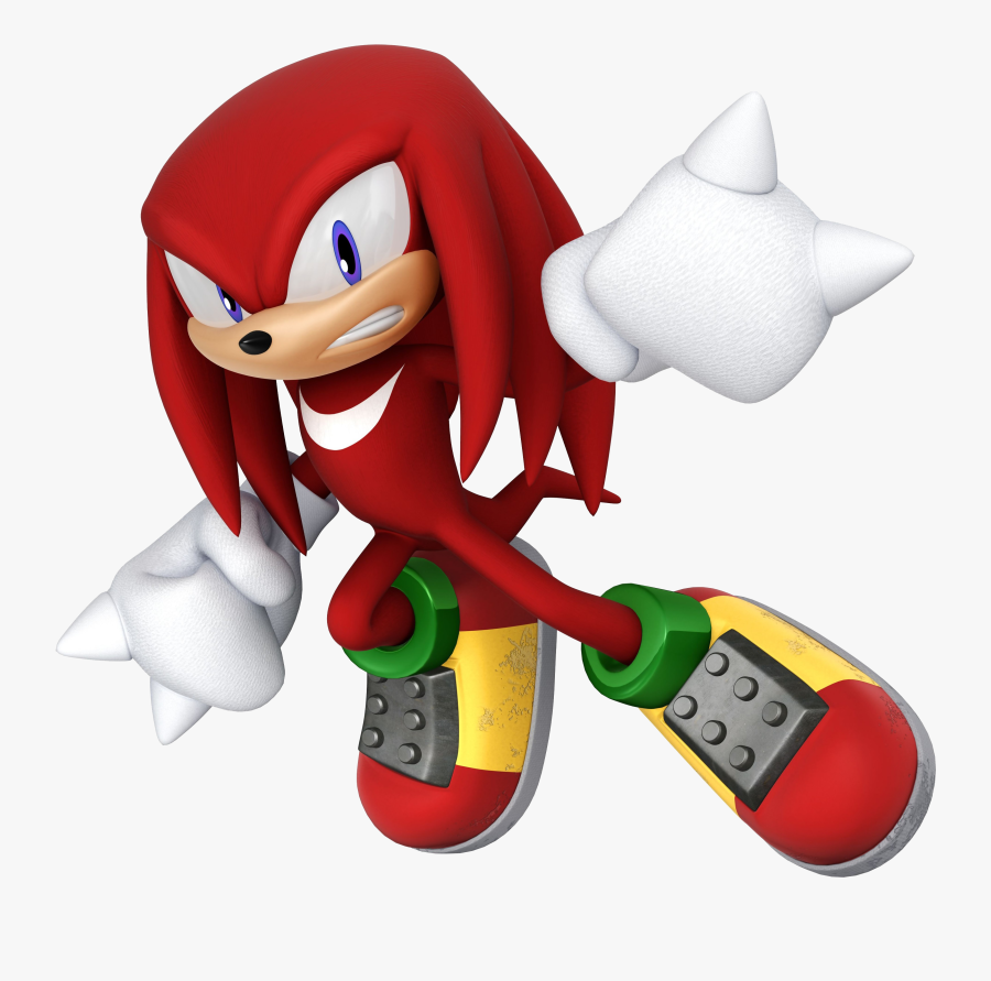 Emerl Clipart Master - Knuckles The Echidna Gliding, Transparent Clipart