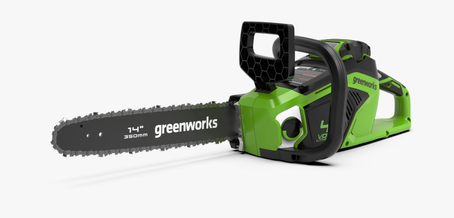 Transparent Chainsaw Png - Greenworks 2005707, Transparent Clipart