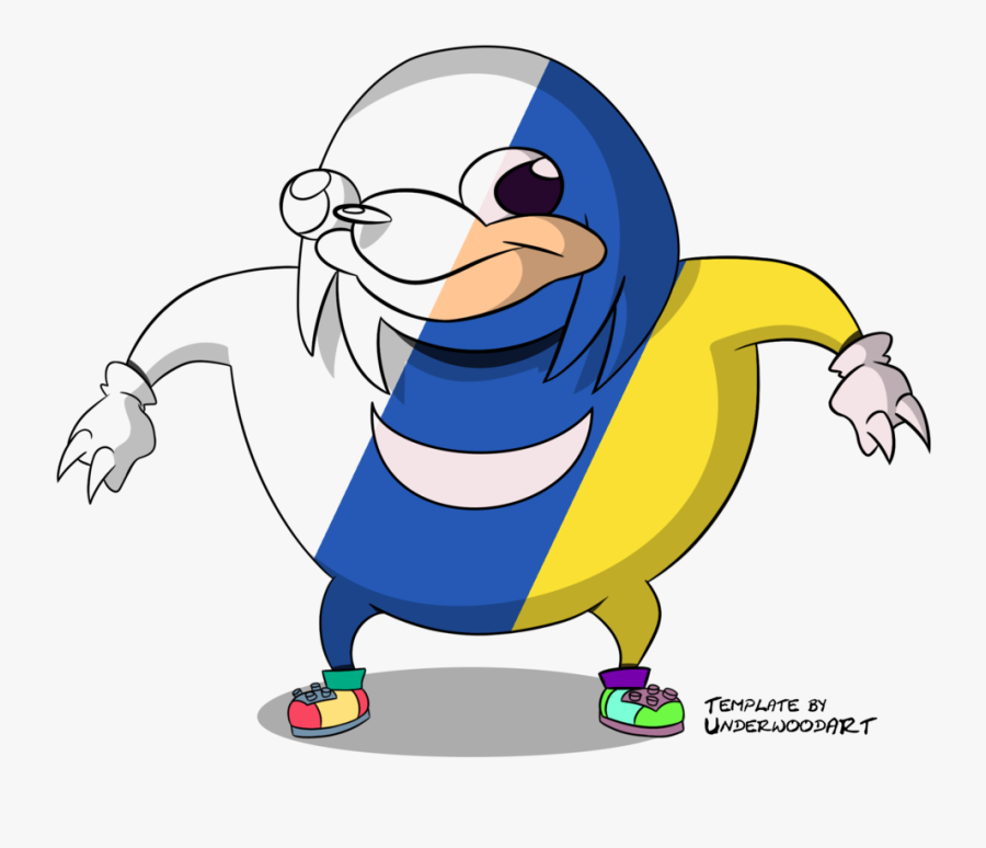 Different Color Ugandan Knuckles, Transparent Clipart