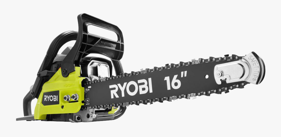 Long Chainsaw Png Transparent Image - Motosierra Ryobi, Transparent Clipart