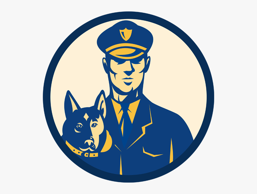 Clip Art Officer Clip Art Transprent - K9 Police Clip Art, Transparent Clipart