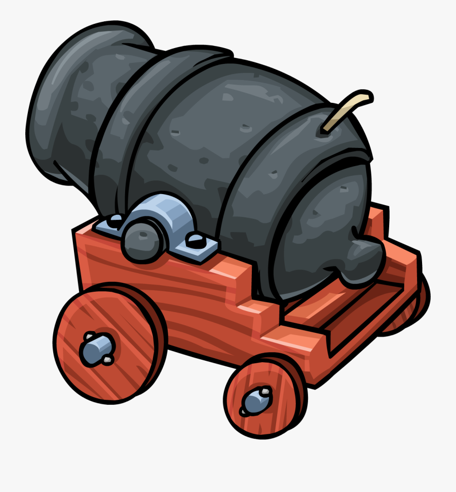 Barrel Clipart Cannon - Club Penguin, Transparent Clipart