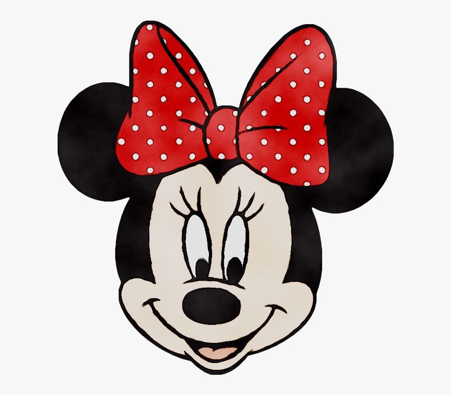 Minnie Mouse Mickey Mouse Clip Art Iron-on Goofy - Minnie Mouse Face Disney, Transparent Clipart