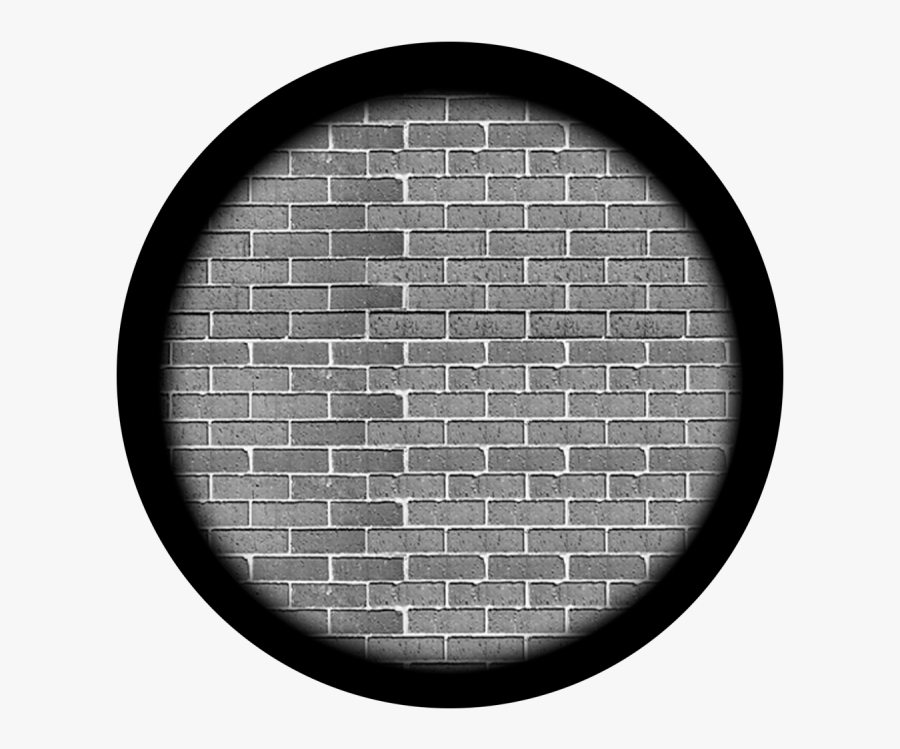 Brick Wall - Circle - Circle, Transparent Clipart