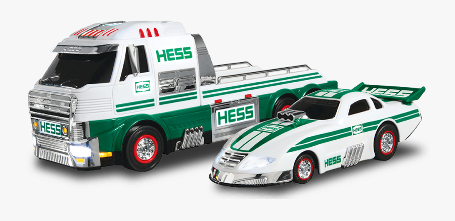 Heh Clipart Truck - Hess Toy Truck And Dragster, Transparent Clipart
