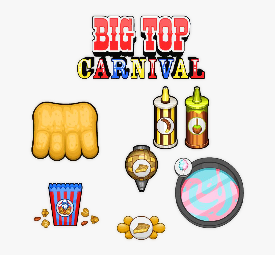 Big Top Carnival By Mokamizore97 - Big Top Carnival Flipline, Transparent Clipart