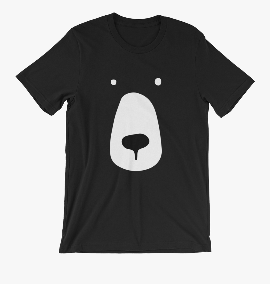 Bear - "bear Face - Mr Bubz T Shirt, Transparent Clipart