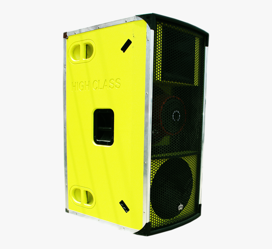 Hcmu Yellow Speaker Side - High Class Sound Speakers, Transparent Clipart