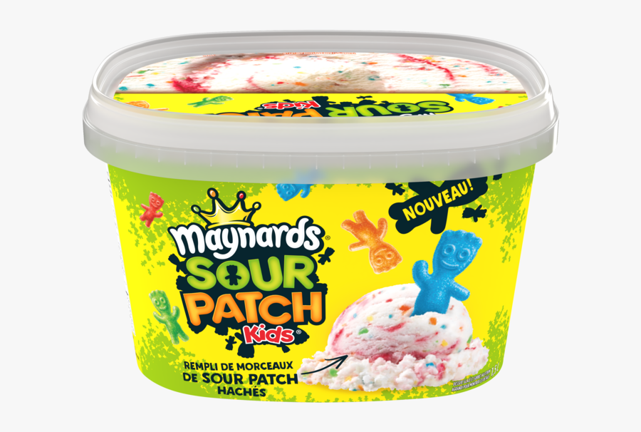 Maynards Sour Patch Ice Cream, Transparent Clipart