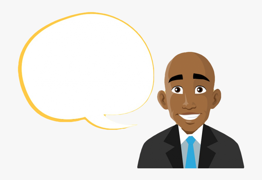 Animation Of Man Talking, Transparent Clipart