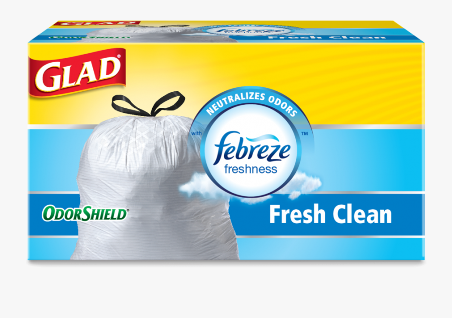1 Gallon Trash Bags - Glad Scented Garbage Bags, Transparent Clipart