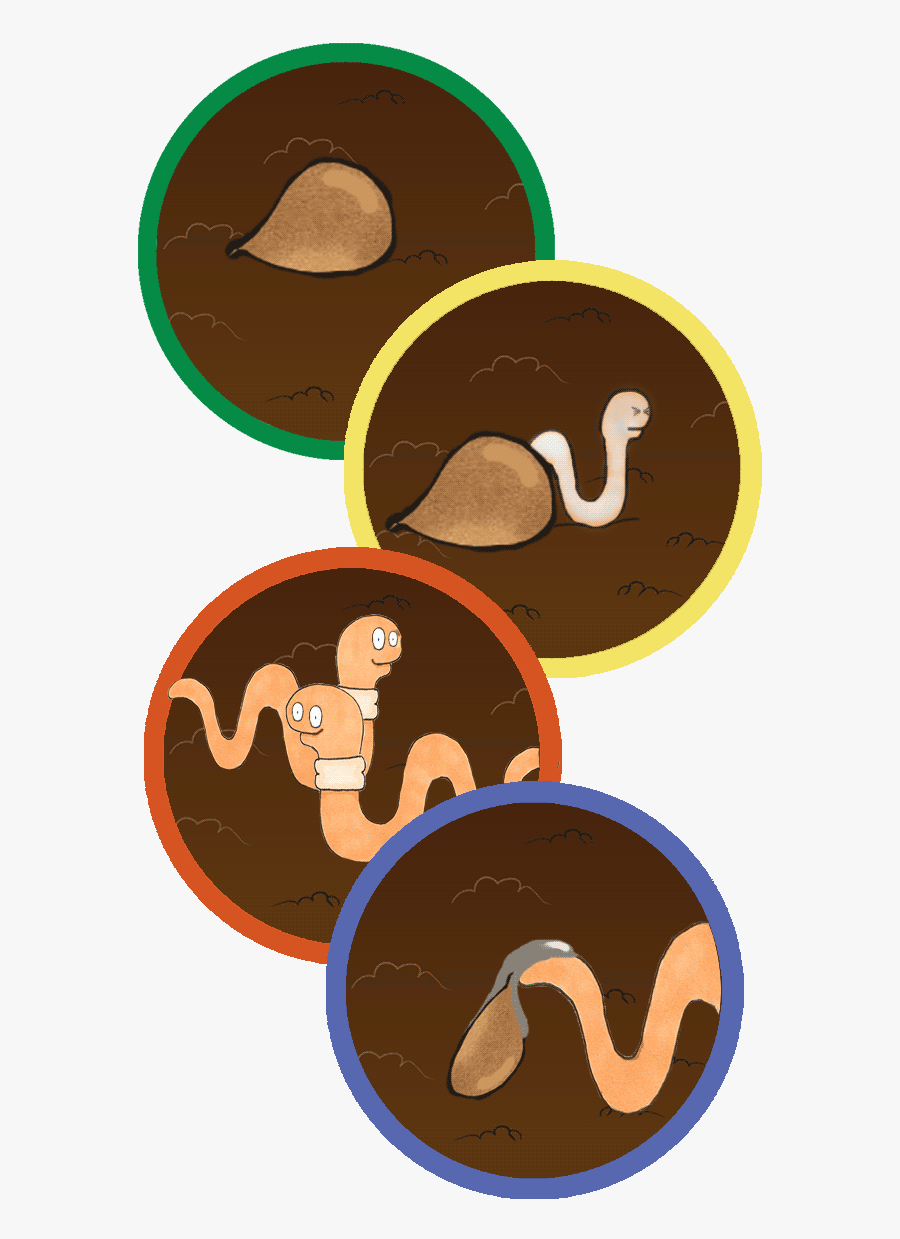 Png Library Library Learn About Worms - Illustration, Transparent Clipart