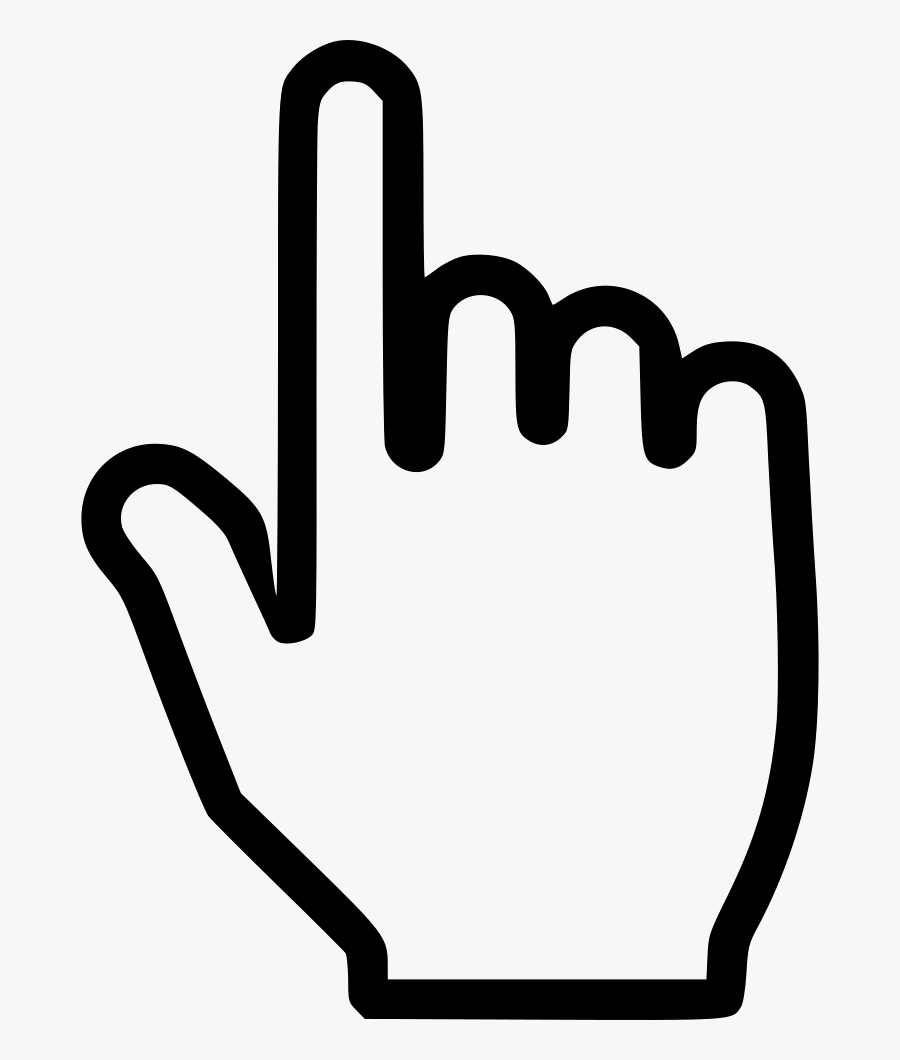 Hand Png Icon - Hand Click Icon Png, Transparent Clipart
