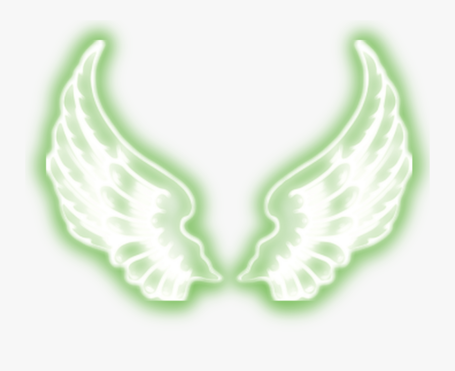 Angel Wings Png Picsart - White Neon Wings Png, Transparent Clipart
