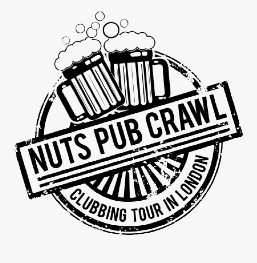 Nuts Crawls London - San Patrick Day Logo, Transparent Clipart