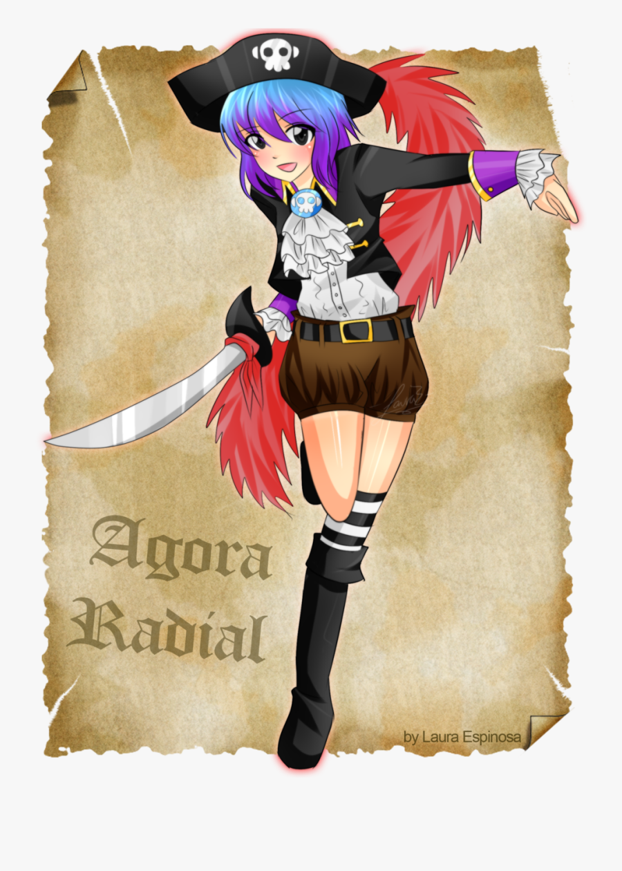 Anime Pirate Ca Source - Anime, Transparent Clipart