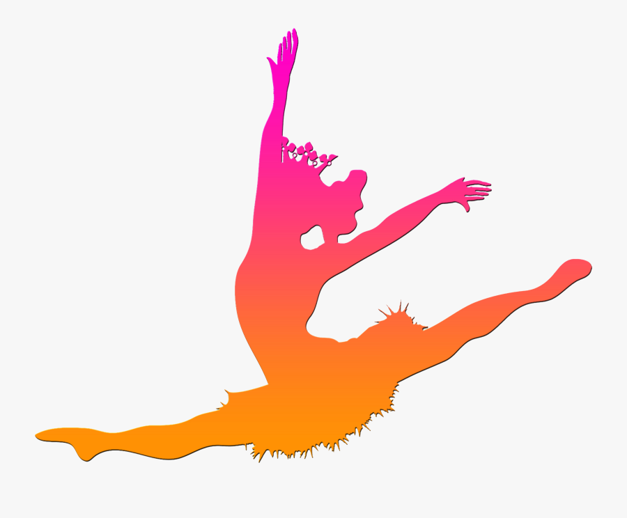 Ballet Dancer Jazz Dance Silhouette Clip Art - Clip Art Jazz Dance, Transparent Clipart